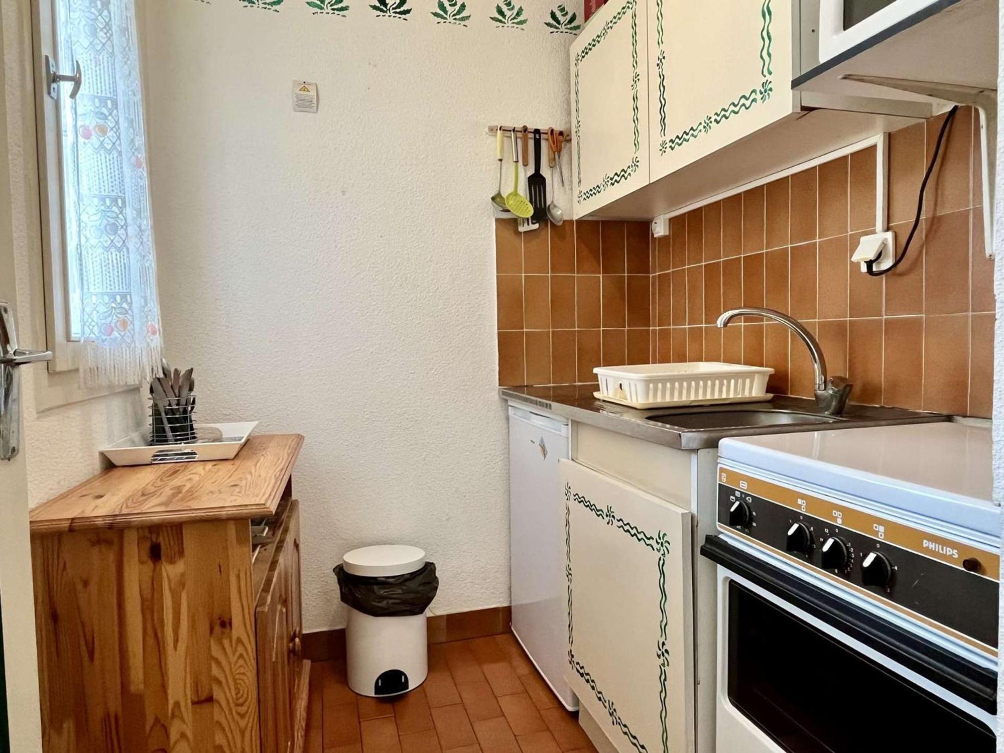 Studio A Argeles-Sur-Mer, 400M De La Plage Et Proche Commerces, Loggia, Animaux Bienvenus, Menage Inclus - Fr-1-225-548 المظهر الخارجي الصورة